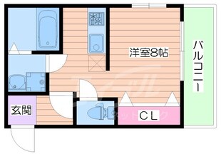 クライス横堤の物件間取画像